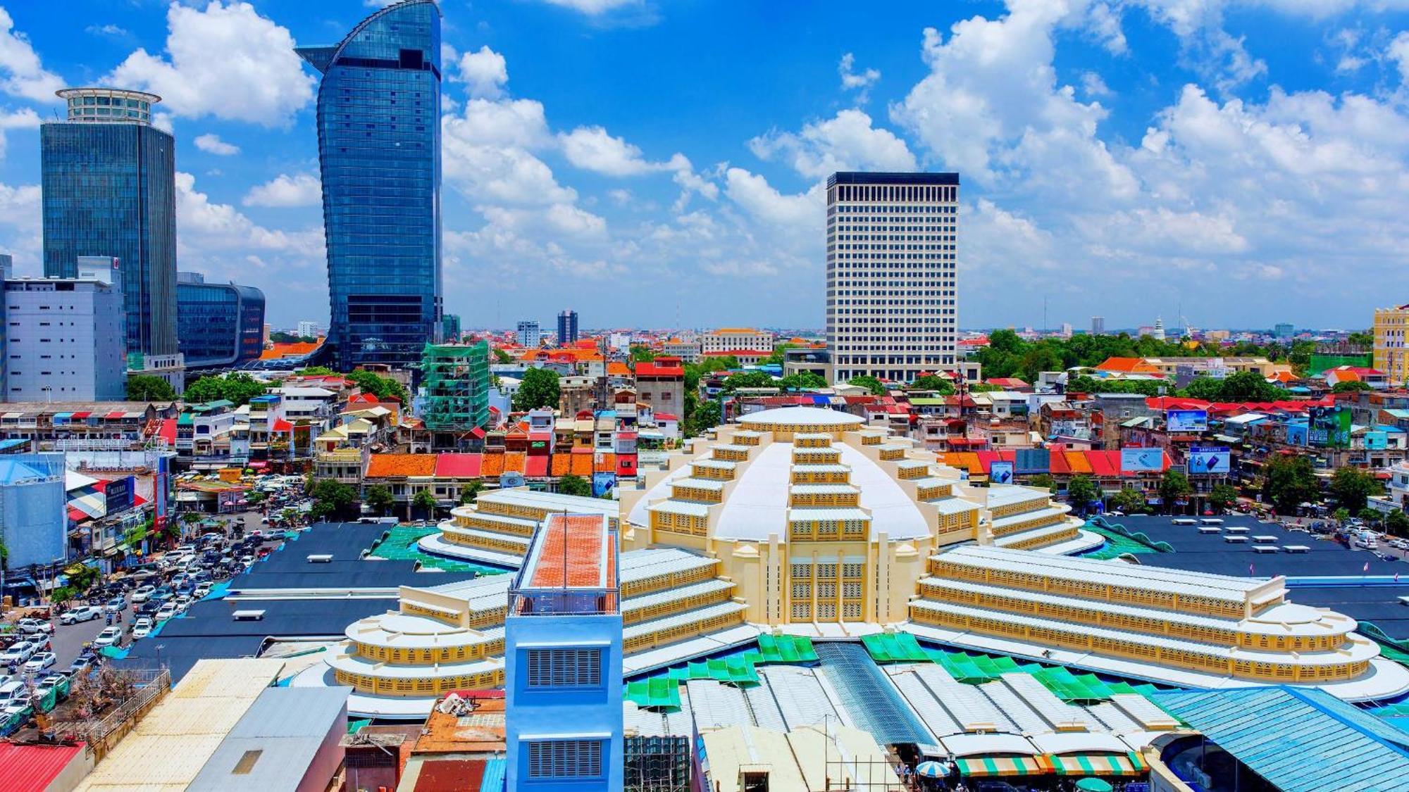 Phuminh Hotel Riverside Phnom Penh Exterior foto